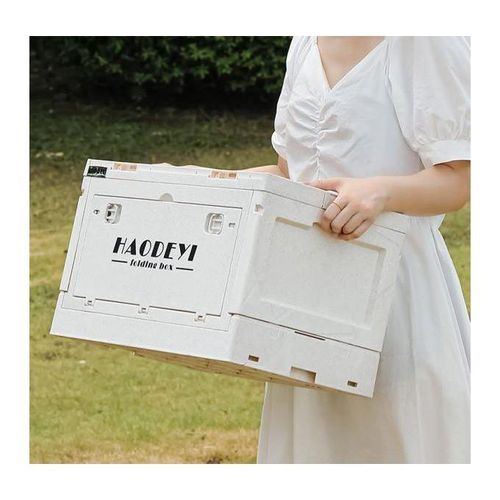 product_image_name-Generic-Boîte de Rangement Pliante Multifonction – Coffre de Camping & Siège Portable-3