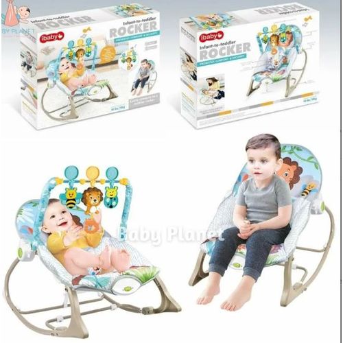 Fisher-Price Enfant Balancelle pour bébé Rocker - Bleu