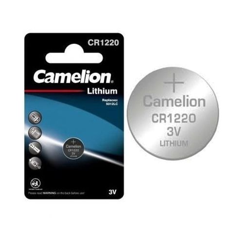 Camelion CR1220 3V Batterie // Pile Bouton au Lithium 3 volts // Blister 1  unité à prix pas cher