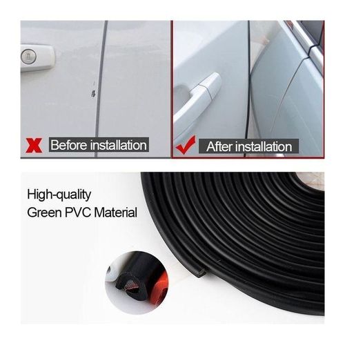 product_image_name-Generic-Bandes de Protection d'ouverture porte de voiture galvanoplastie anti-collision 5m-1