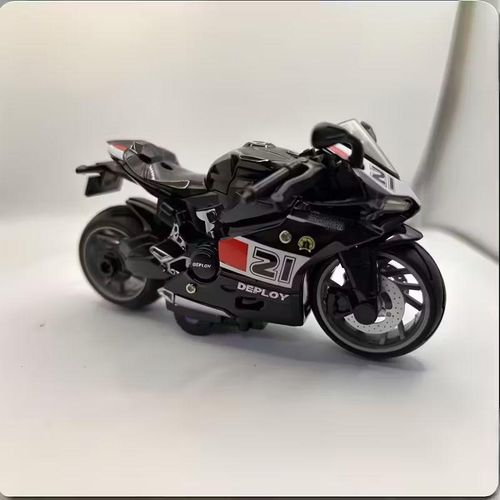 Moto Miniature Ducati Panigale 1199 - Modèle Alliage 1:9 Son Et Lumière - Jouet Collection
