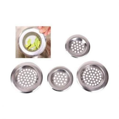 LOT DE 6 GRILLES FILTRE EVIER LAVABO BAIGNOIRE DIVERS DIAMETRE