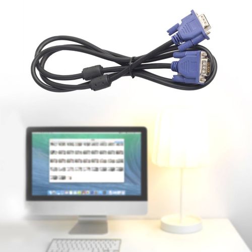 OR كابل VGA REXLIS HD 15 سنا من الذكور الى التمديد PC جهاز العرض-بلاك
