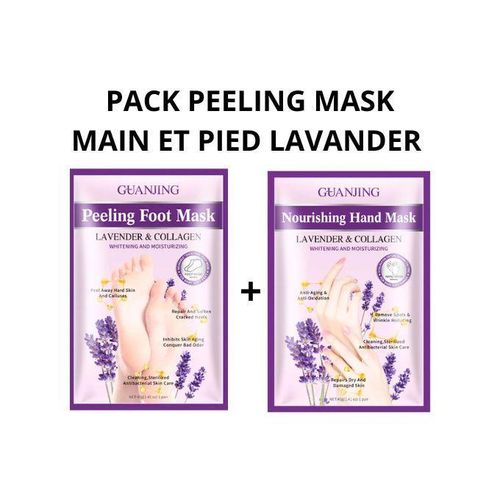 product_image_name-Guanjing- pack Peeling mask main et pied lavander 40g-1