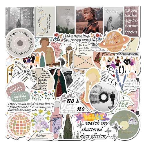 product_image_name-Generic-Taylor New Album Midnights Graffiti Stickers Decals DIY Phone Laptop Notebook Swift Kids Toys lot/30 pcs-1