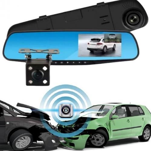 Generic Camera de Voiture Dvr Retroviseur HD Embarquee Avant et