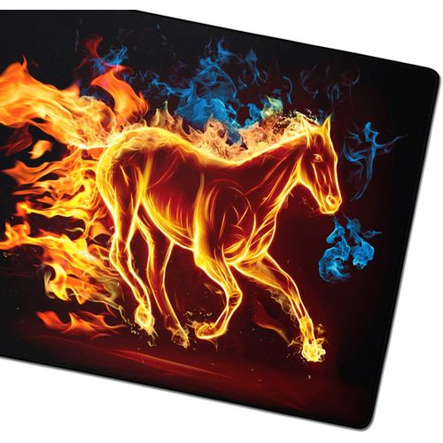 Generic Tapis de souris cheval de feu 800 x 400 MM tapis gamer souris et  clavier Gaming Mouse Pad à prix pas cher