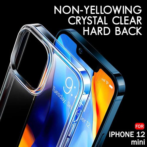 product_image_name-Case-Coque pour iPhone 12 Mini Transparente - iPhone 12 Mini Pochette Cover Protection-5