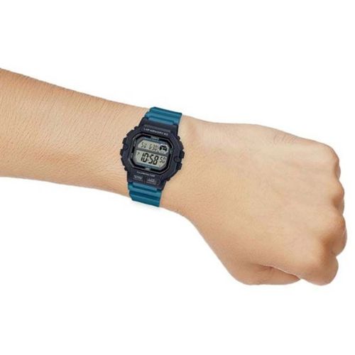 product_image_name-Casio-ساعة رجالية إلكترونية كلاسيكية مقاومة للماء بإضاءة LED wr100m-ws-1400h-3avdf-7