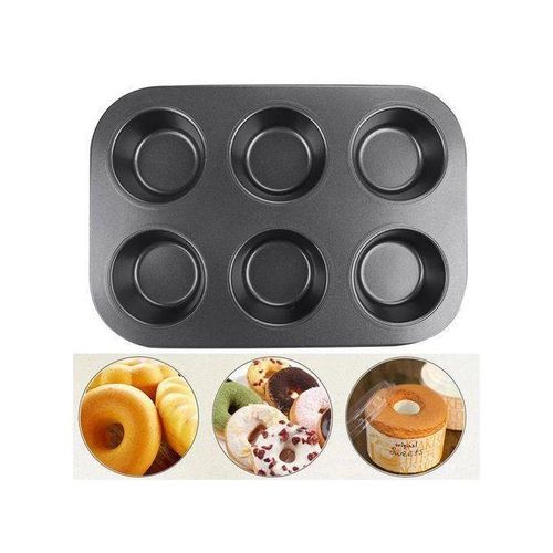 product_image_name-Generic-Nouvelle Moule à Muffins antiadhésif pour 6 pièce-1