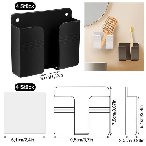 product_image_name-Generic-3 Support Mural Téléphone & Chargeur – Crochet Universel-2