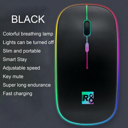 Souris gamer sans fil 1636 de R8 au prix génial au Maroc