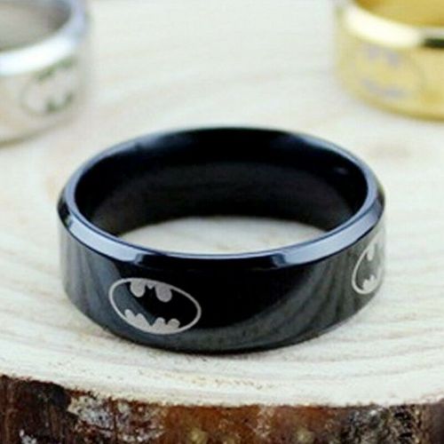 Generic Bague Batman En Acier Inoxydable Noir Unisex a prix pas cher Jumia Maroc