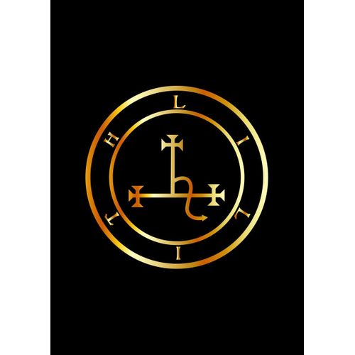 product_image_name-Generic-Sigil of lilith in gold  Poster Chambre Haute Qualité-1