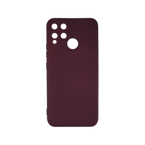 product_image_name-Generic-Pochette pour Realme C15 silicone  GRENAT-1