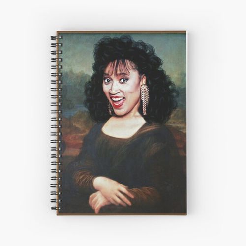 Generic Mona Lisa - Jackee Spiral Notebook Bloc note