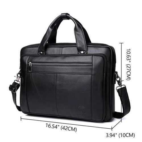 product_image_name-Generic-Porte documents, sac ordinateur, porte documents cuir véritable pour pc-2