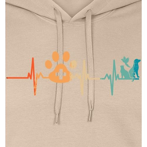 product_image_name-Generic-Battement de cœur vétérinaire Sweat à capuche Hoodies-3
