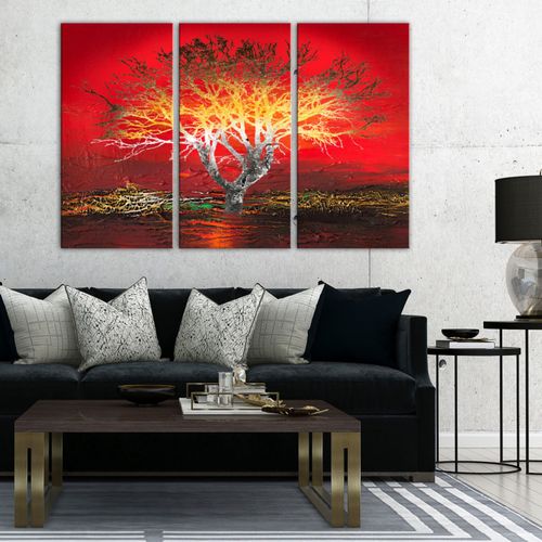 Generic Tableau Decoration HD Modern Mural Tableaux Decoratifs 99 x 50 -  Multicolor à prix pas cher