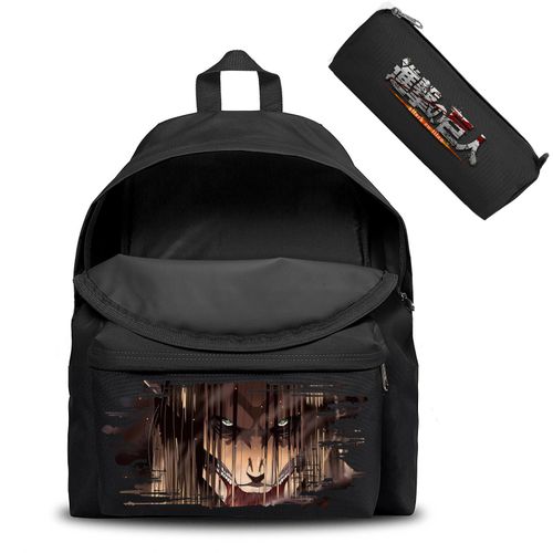 product_image_name-Generic-Attack On Titan Anime Eren Yeager Survey Corps Style 3 - Cartable & Trousse Backpack Scolaire-2