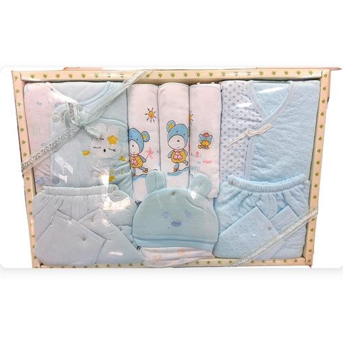 Generic set 8 pièces pack cadeaux bébé douce 100% coton à prix pas cher