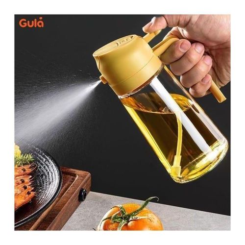 product_image_name-Generic-Bouteille à Huile 2 en 1 : Spray et Verseur-1