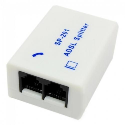 Generic ADAPTATEUR Téléphone Filtre RJ11 ADSL Sp-201 Splitter