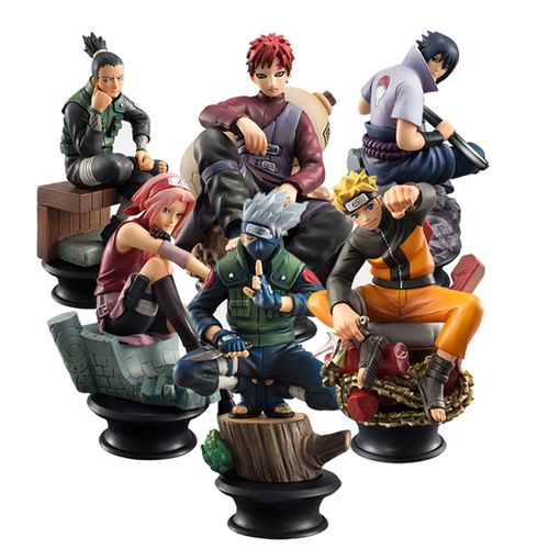 Generic Figurines Naruto Shippuden Hinata Sasuke Itachi Kakashi