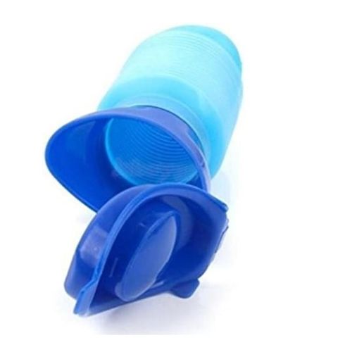 product_image_name-Generic-Urinoir Portable Pliable Bleu en Silicone, Idéal pour Voyages et Camping-2