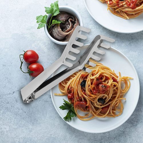 Generic ملقط سلطة المطبخ الفولاذ المقاوم للصدأ Pince à salade et spaghetti,  Pince de cuisine en acier inoxydable