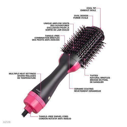 product_image_name-Generic-فرشاة فرد احترافية One Step، ONE STEP HAIR DRYER BRUSH-4