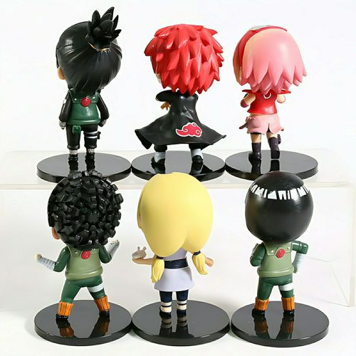 Generic 6 Pieces Figurines NARUTO 8 Cm . Meilleur Cadeau Pour Les Fans à  prix pas cher