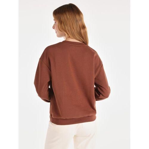 product_image_name-Colins-Sweatshirt Marron  Pour  Femme-2