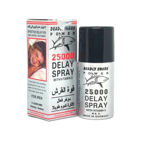 product_image_name-Generic-Deadly Requin POWER 25000 بخاخ تأخير فيتامين E لمنع القذف المبكر، بخاخ طويل المفعول.-1