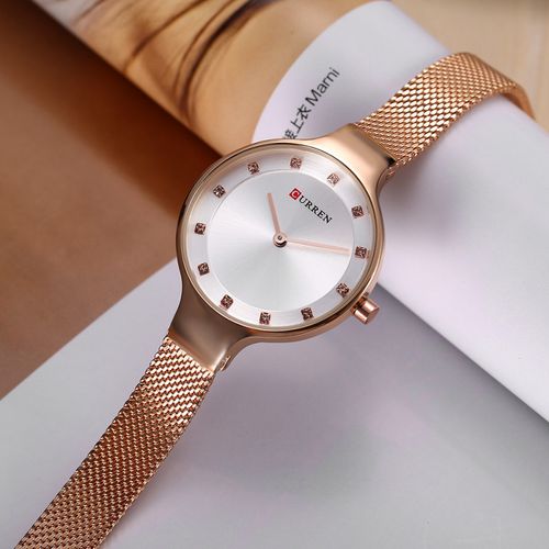 Curren Montre femme Curren 9008 Or rose a prix pas cher Jumia Maroc