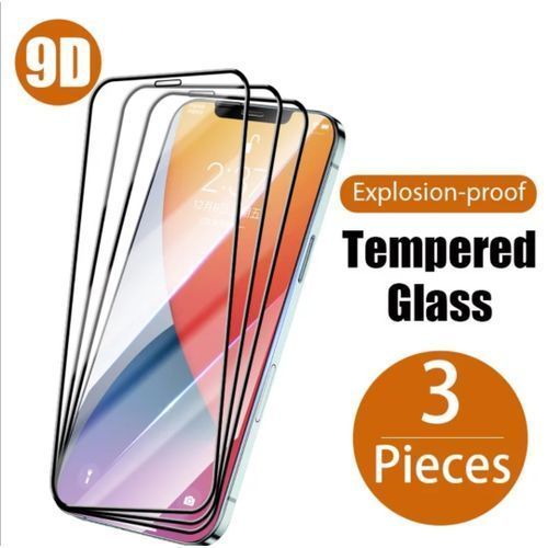 Generic 3 pièces incassable pour iphone 13 pro max Film en verre