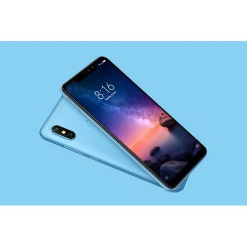 XIAOMI ريدمي نوت 6 برو - 6.26 بوصة - 4 جيغابايت  64 جيغابايت - 20MP - أندرويد 8.1 - أزرق