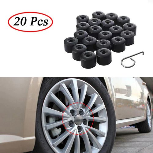 Écrou De Boulon De Roue 20 Pièces 22 Mm Capuchons De Voiture