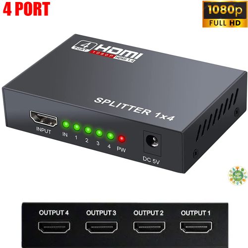 Generic Répartiteur HDMI switch 1 entrée 4 sortie Audio Vidéo 3D