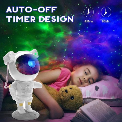 Generic Astronaute Galaxy Projecteur, Veilleuse Étoile LED + Télécommande à  prix pas cher