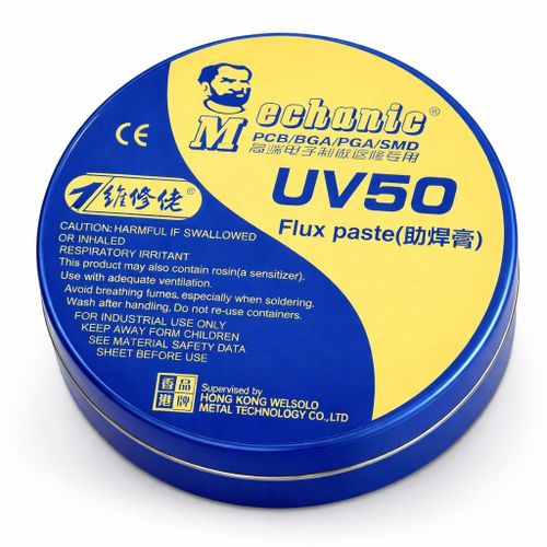 product_image_name-Mechanic-Flux de Soudure UV50 Pâte BGA SMD PCB Haute Pureté Faible Fumée-4