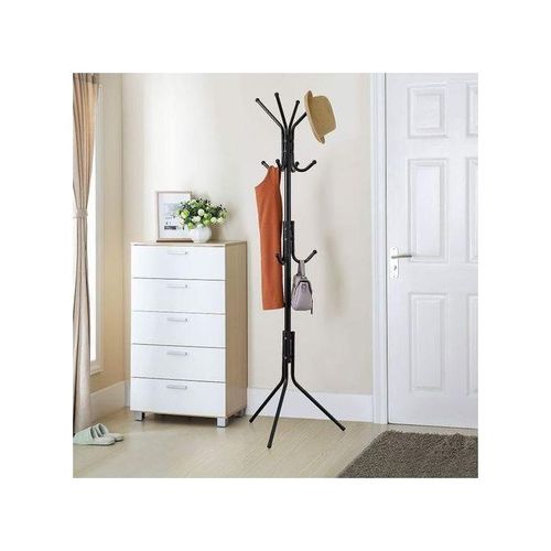 product_image_name-Generic-علاقة معاطف مع خطافات للسترة والحقيبة والوشاح للمدخل وغرفة النوم-6