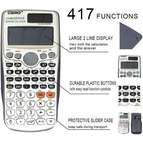 Casio Calculatrice Scientifique Casio Fx-991 - Prix pas cher