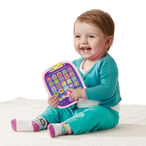 Tablette Vtech rose avec 2 jeux - VTech