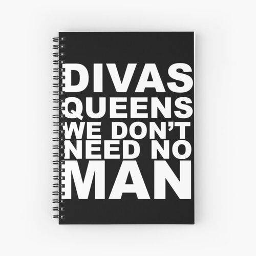 product_image_name-Generic-DIVAS QUEENS Spiral Notebook Bloc note-1