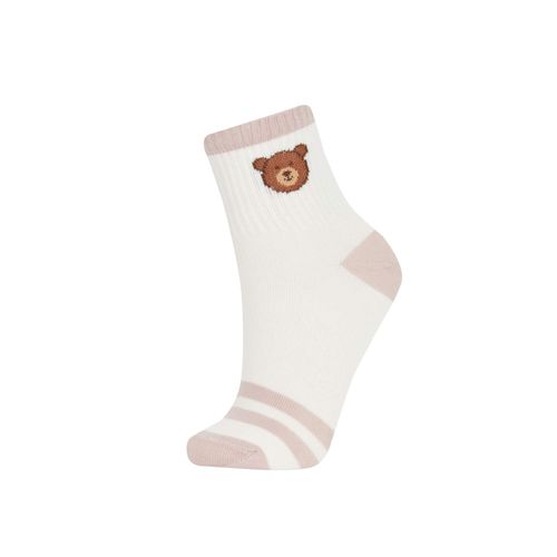 product_image_name-Defacto-جوارب قطنية بنقشة دب للسيدات - 3 أزواج-6