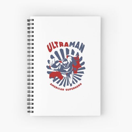 product_image_name-Generic-Ultraman Superhero American Usa Spiral Notebook Bloc note-1