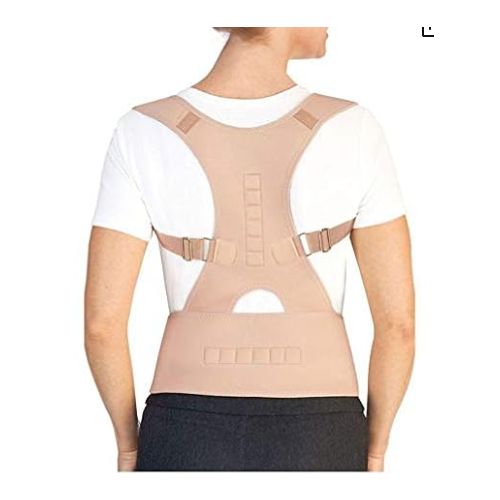 Generic ceinture dos Adjustable Posture Corrector Back Support Shoulder Lumbar Brace Belt Char a prix pas cher Jumia Maroc