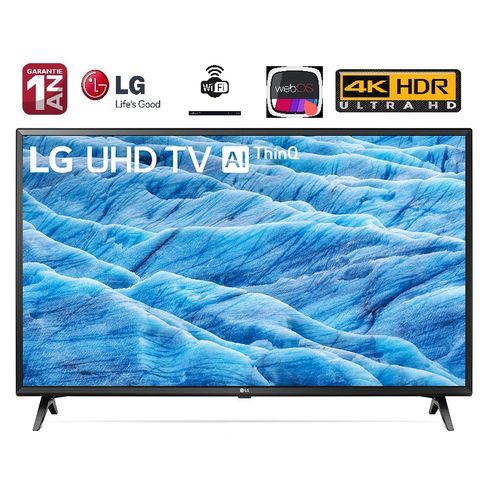 LG تلفازة 49 UHD 4K Active HDR LG HDMI + USB + TNT - 49UM7340