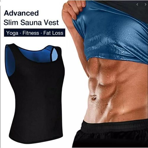 NINGMI Débardeur de Sudation Pour Homme Vêtements De Sudation Fitness Sauna  Sport Gilet Haut Tan : : Sports et Loisirs